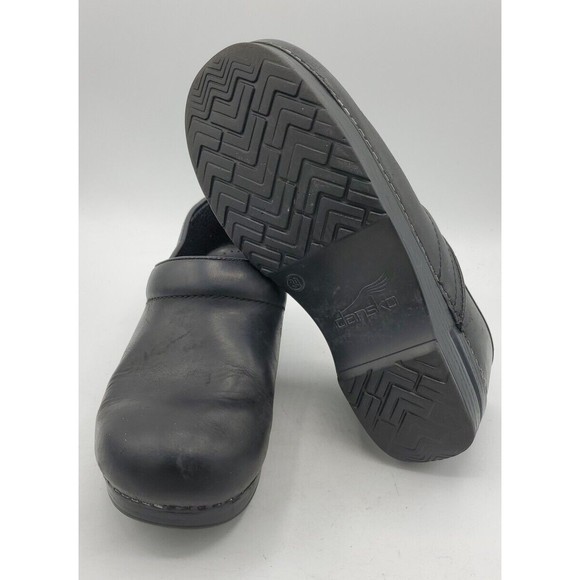 Dansko Professional Oiled Clog Size 39 / Women's US 8.5-9 Black - Picture 10 of 16